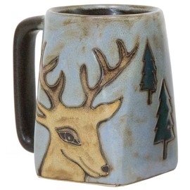 Mara Stoneware 12 oz. Bear and Deer Individual Mug