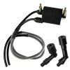 Caltric Ignition Coil w/ Spark Plug Caps 23" Wire for