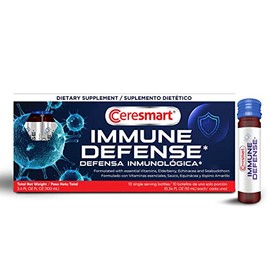 PHARMADEL Ceresmart Immunity Shots – 10-Pack Immunity Shot Bottles with Elderberry, Echinacea, Seabuckthorn – Immune Shots for Immunity System Boost – Sweet and Intense Immunity Booster Supplements