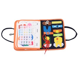 Kids Colors Learning Board Shapes Numbers Letters Educational Felt Animal Puzzles Board Toy