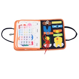 Kids Colors Learning Board Shapes Numbers Letters Educational Felt Animal Puzzles Board Toy