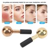 2PCS Ice Globes for Facials Unbreakable Steel Cooling Roller Cryo