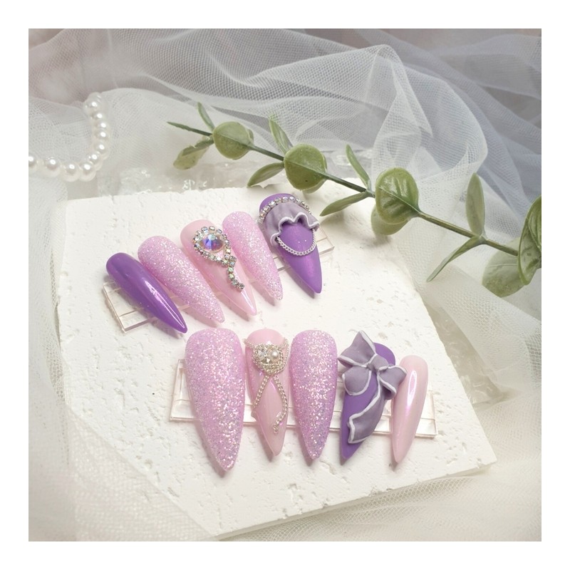 no.3 Lovely Ribbon Violet - Pedi / no.3 러블리 리본