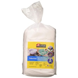 ACTIVA CelluClay Instant Papier Mache, 5 Pound White