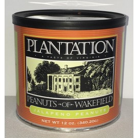 Jalapeno Peanuts - 12 ounce tin