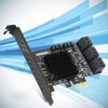 PCI E to SATA3.0 Expansion Card 8 Ports Adapter Riser