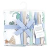 Hudson Baby Unisex Baby Cotton Flannel Burp Cloths 10-Pack, Boy