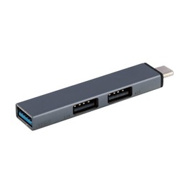 Digio2 USB Hub USB3.2Gen1+2.0 Type-C 3 Port Conversion Hub Gray Z1569