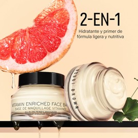 Bobbi Brown Vitamin Enriched Face Base | Primer hidratante y humectante 2 en 1 | Con ácido hialurónico, vitaminas y manteca de karité
