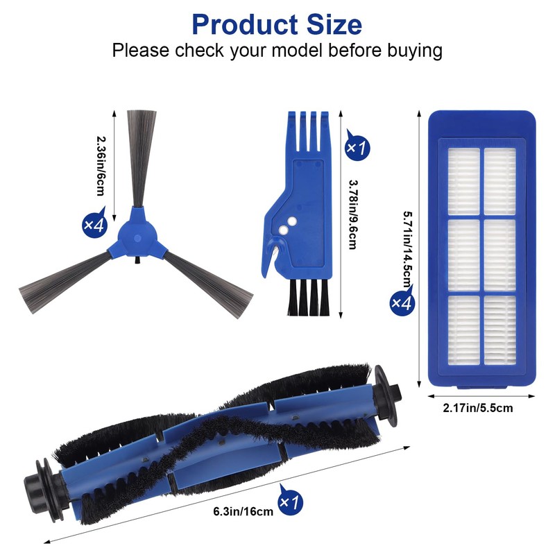 Replacement Parts for Eufy 11S Max, 15C Ma x, 30C