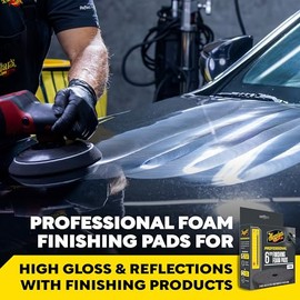 Meguiar's, Almohadillas de Espuma de Acabado, 6", M6FFP2, 2pz