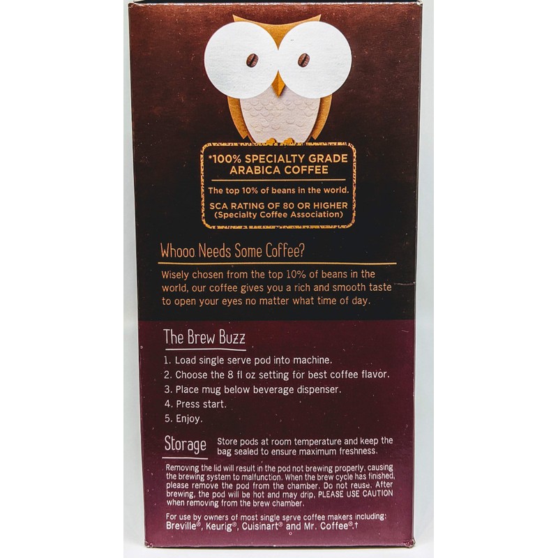 Wide Awake Coffee Single Serve Coffee Pods (32 Count, Breakfast