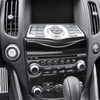 Console AC CD Panel Cover Carbon Fiber Conditioner Switch Decorative