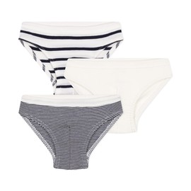 Petit Bateau Boys A01dr Leaflets (Pack of 3), Variant 1, 2 years