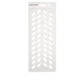 Crafter's Choice - Lip Balm Tube Filling Tray - Silicone Tray for Filling Lip Balm Tubes and Cosmetic Products - OVAL - 3002