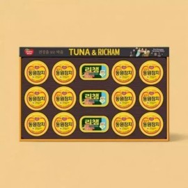 Richam 리챔선물세트 선물세트 튜나 리챔 30호 추석 설맞이 정성 세트 Tuna & Ramyeon Gift Set for Chuseok and Seollal with Care