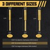 Nooklean 24PCS Diamond Chainsaw Sharpener Bits, 3 Sizes (5/32'', 3/16'',