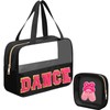 Kovewon 2 Pcs Chenille Letter Bags for Dance Recital Gifts
