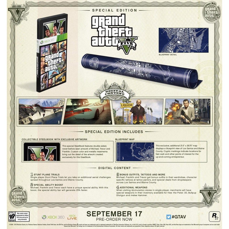 Grand Theft Auto V - Special Edition (Renewed)