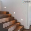 lambado® Stair Lighting with Motion Sensor Square Black - LED