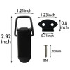 MEETOOT 2pcs Stainless Steel Spring Loaded Toggle Latches Hasps Clamps