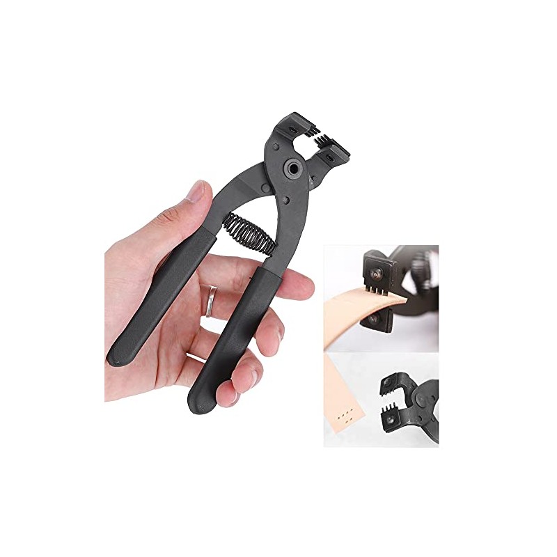 Alicates de Perforación de Cuero Silenciosos de 6.7", Herramienta Manual