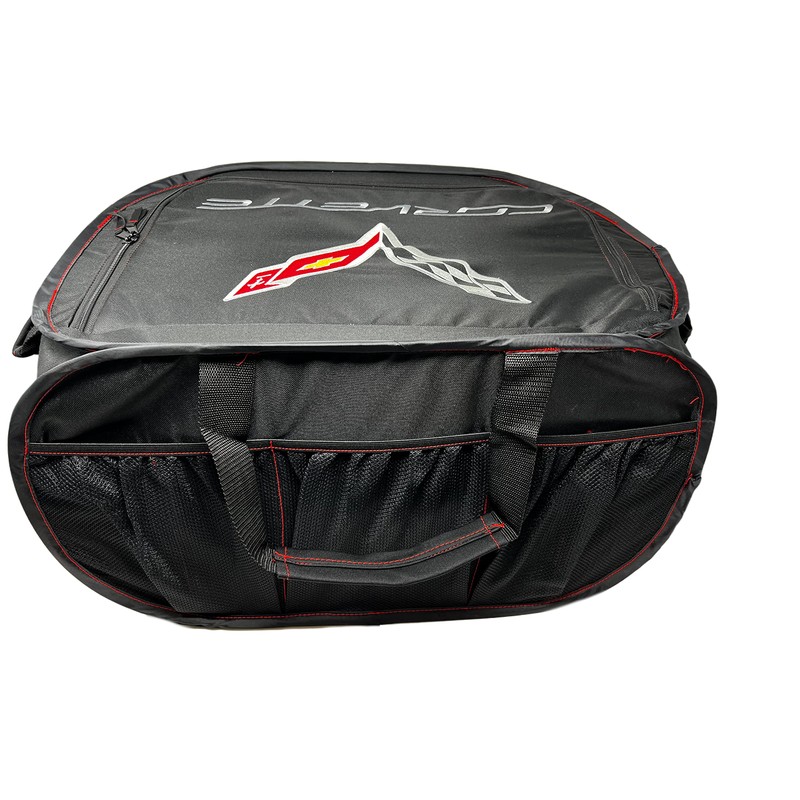 C7 Corvette Pop Up Trunk Organizer - Black - Trunk