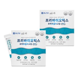 Chong Kun Dang Prebiotics Fructooligosaccharide (FOS) 30 sachets, 2 boxes / Boost beneficial gut bacteria, Contains Zinc / 종근당 프리바이오틱스 프락토올리고당FOS 30포 2박스  장속 유익균 UP 아연함유