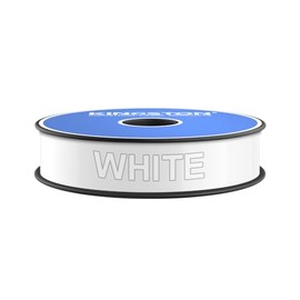Kingston Premium Vinyl Label Tape, White, 1" x 150' for DuraLabel, LabelTac, VnM SignMaker, SafetyPro, Viscom and Others