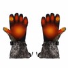 Electric Thermal Gloves Polyester Adjustable Temperature Anti Slip Touch Screen