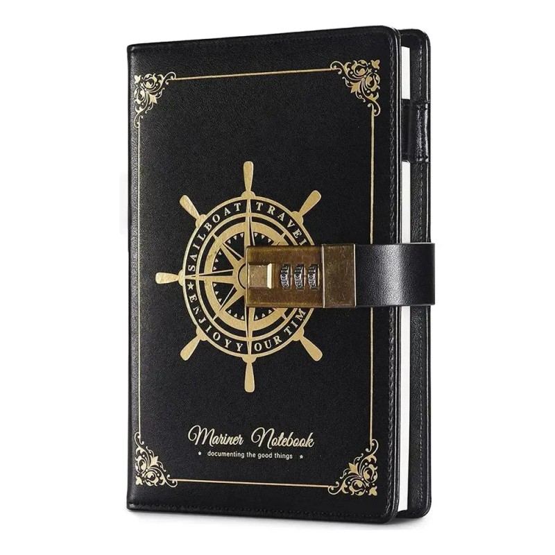 L Libreta Vintage Pasta Dura Cuaderno Dibujo Diariow J