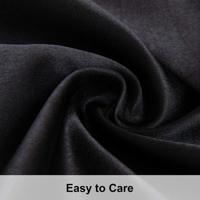NTBAY 2 Pack Silk Satin Pillowcases for Hair and Skin,