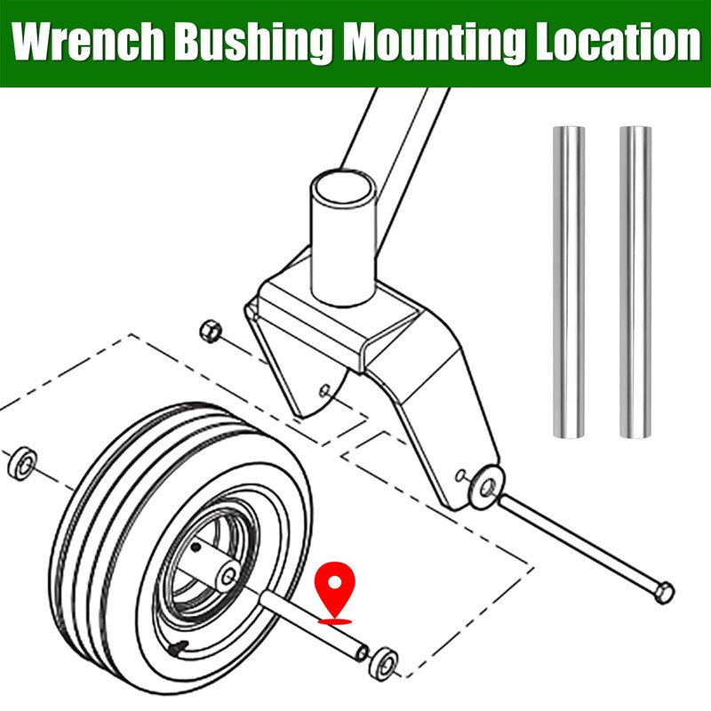 025-0008-00 Spanner Bushing Widely Used -for Scag Bad Boy 43430、MZ