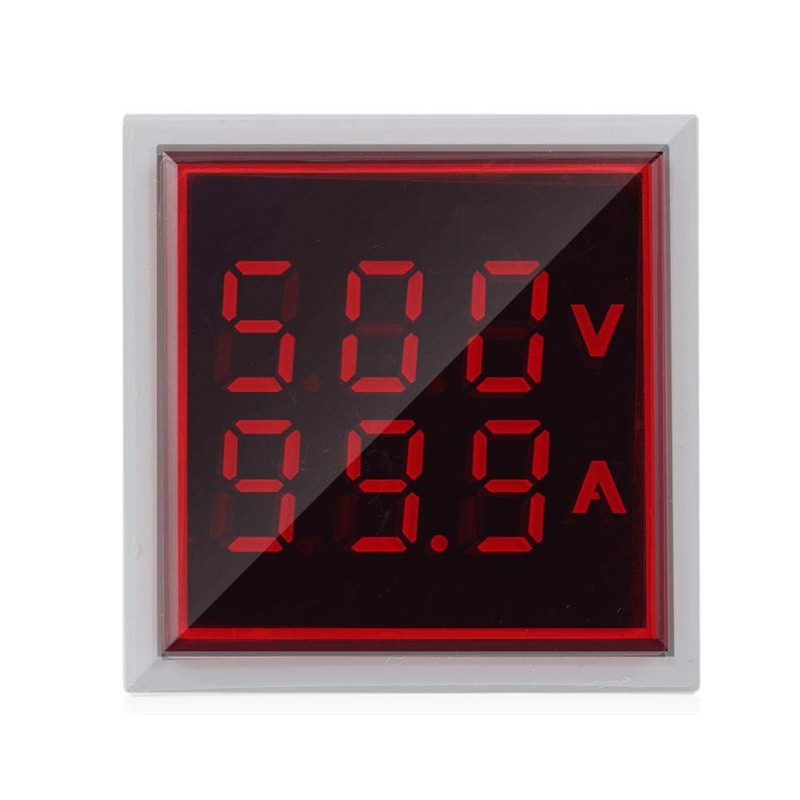 AC 22 mm 60-500 V 0-100 A Digital Voltmeter Ammeter,