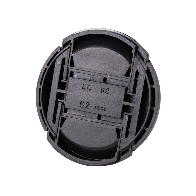 62mm Centre Pinch Front Lens Cap Universal Snap-on compatible Nikon
