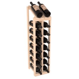 Wine Racks America Pine 2 Column 8 Row Display Top Kit. Unstained