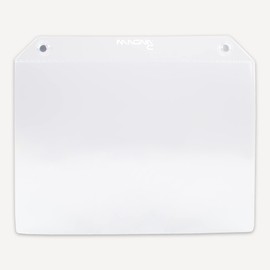 Magna-C® Magnetic Case with Strong Neodymium Magnets | Transparent Document Pocket on Both Sides | 300 x 220 mm | DIN A4 Lying Down