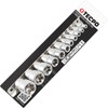 TECPO External Torx Socket Spanner Set, 11-Piece 1/4 Inch and