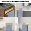Livabber Self Adhesive Hand Towel Holder- 304 Stainless Steel Hand