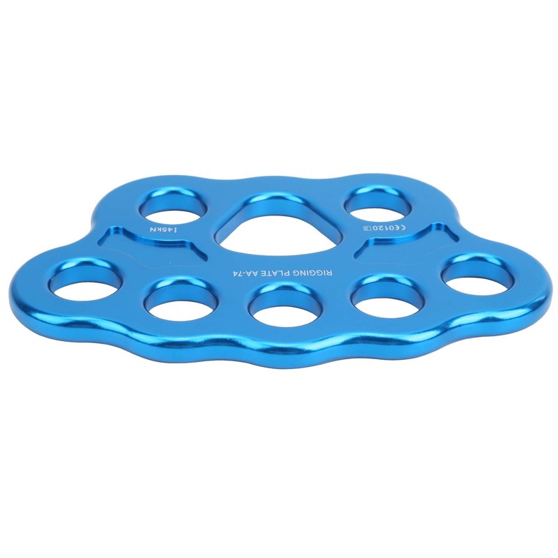 Fudax 45KN Rigging Plate, Corrosion-Resistant Rigging Plate for Climbing for