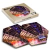 2 x Hexagon Coasters - GWR 5972 Steam Train Station