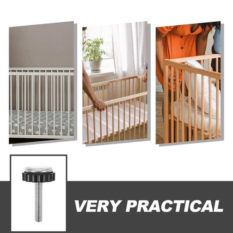 TOYANDONA Door Guard Rail, Spindle Rod with Baby Gate Thread,