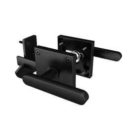 Sdstone Double Side Gate Latch，Heavy Duty Swinging Door Latch Gate Hardware for Wooden Fence,Gate Hardware for Right Inswing Outdoor Wooden Gates, Pool Gate, Backyard, Garden