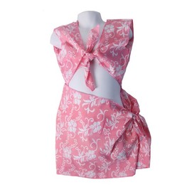 Making Believe Girls Hawaiian Aloha Luau Halter & Sarong Party Dress Up Set Size Small