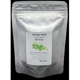 Nature Tea Cleaver herb - Galium aparine Dried Leaf C/S from 100% Nature - 1 oz