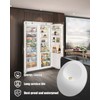 WR55X11132 WR55X25754 Refrigerator Led Light and Cover Assembly Compatible with