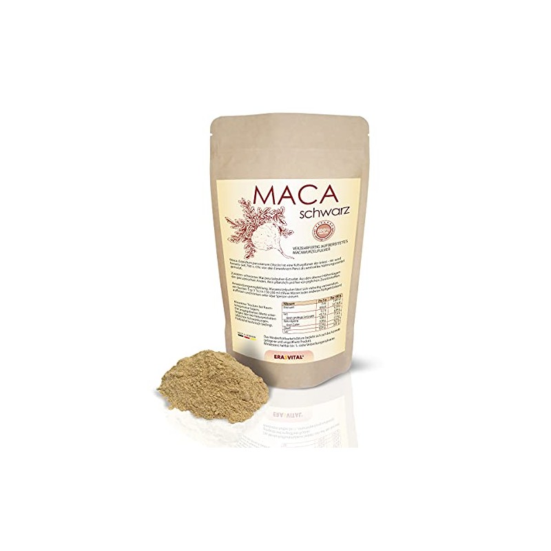 Black Maca Root Powder Extrudate (Extract) Gelled 1000 g Powder