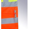 BeruStar High Visibility Vest 2-Colour Yellow / Orange with Zip