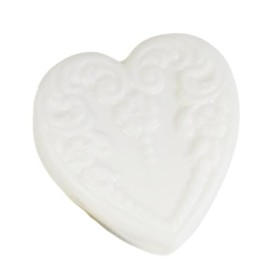 3 Pc Gardenia Scented - Large Heart shaped Goatmilk-Shea Soap Gift Set