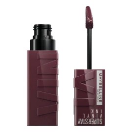 Maybelline Labial Superstay Vinyl Ink 4.2ml, dura 16H, da brillo, sin grumos, sin transferencias